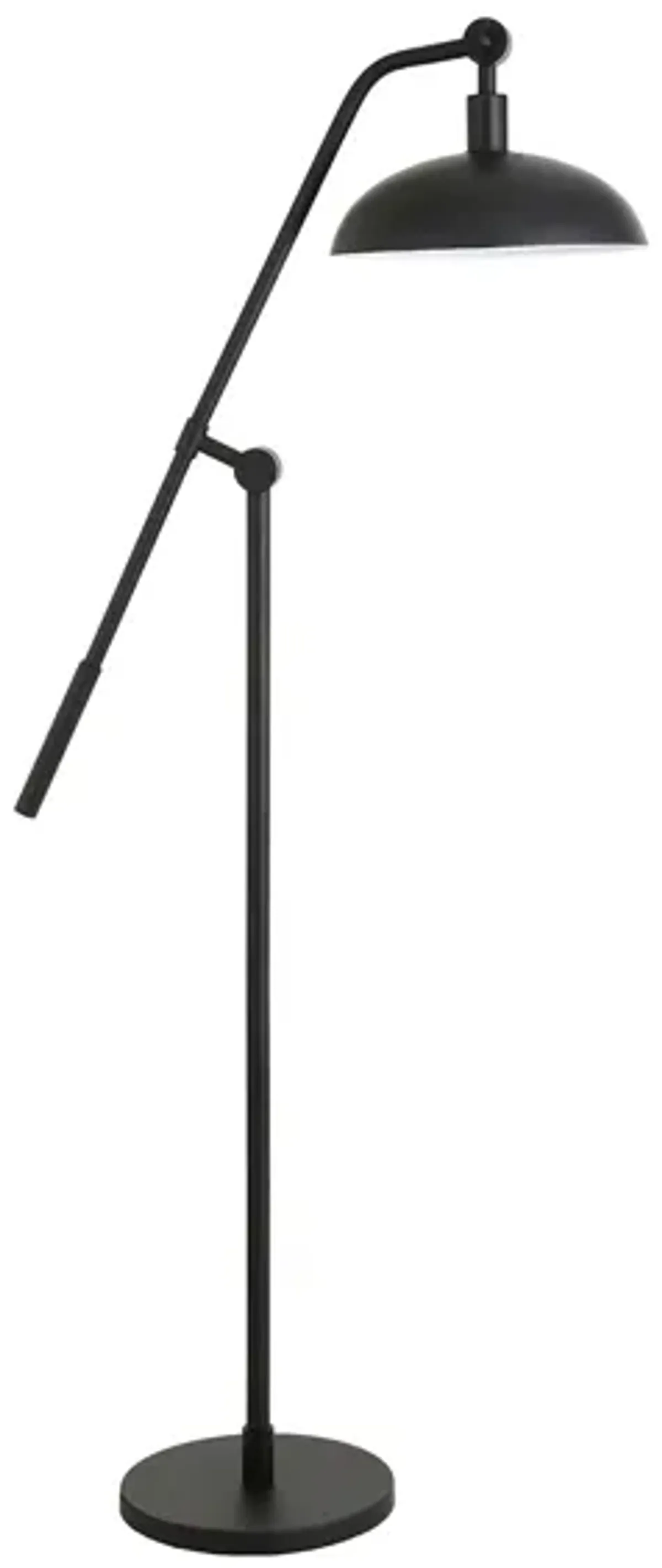 Devon Floor Lamp in Blackened Bronze by Hudson & Canal