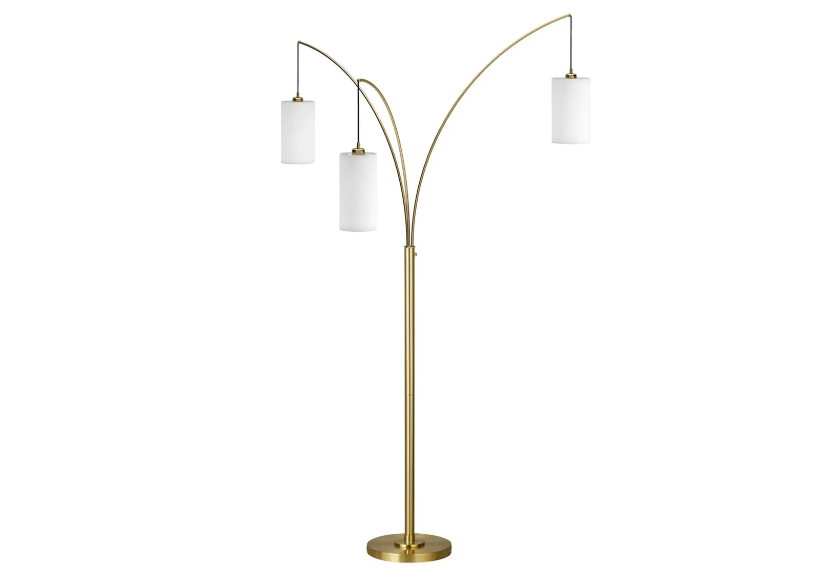 Sinead Floor Lamp in Brass by Hudson & Canal