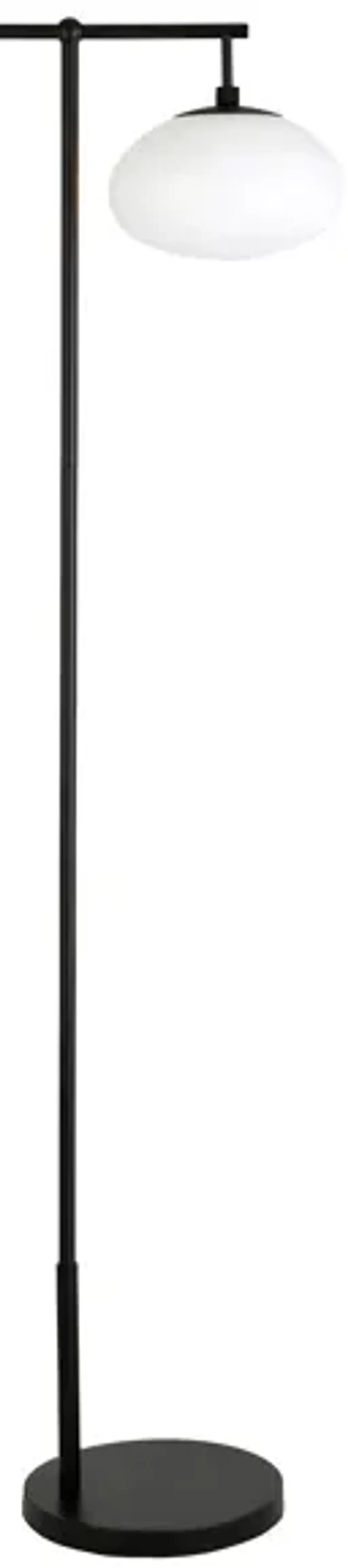 Blume Floor Lamp in Blackened Bronze by Hudson & Canal