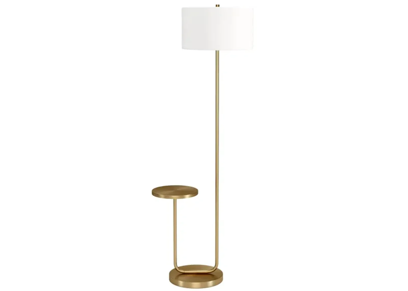 Jacinta Floor Lamp in Brass by Hudson & Canal