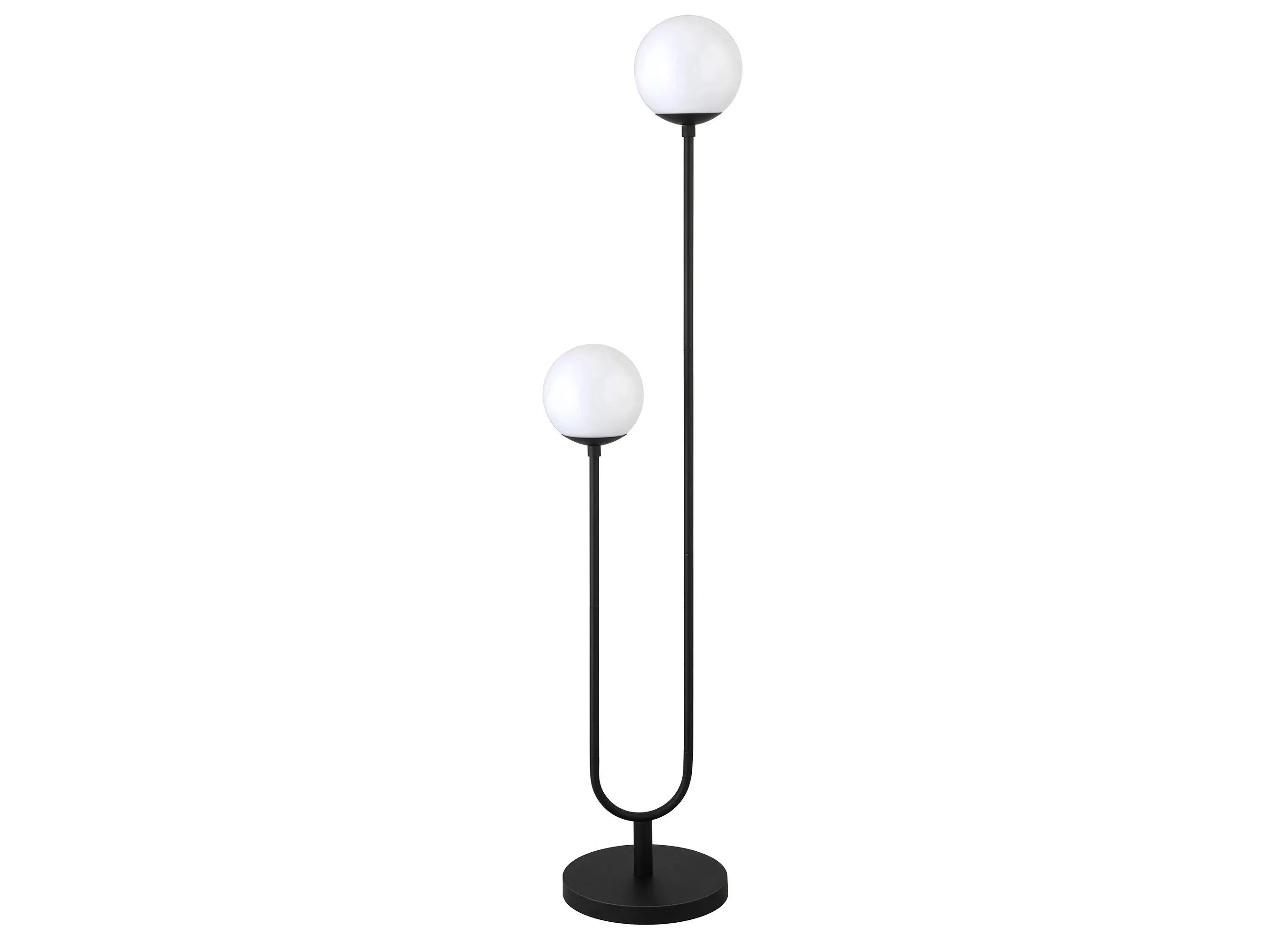 Tulsa Floor Lamp in Blackened Bronze by Hudson & Canal