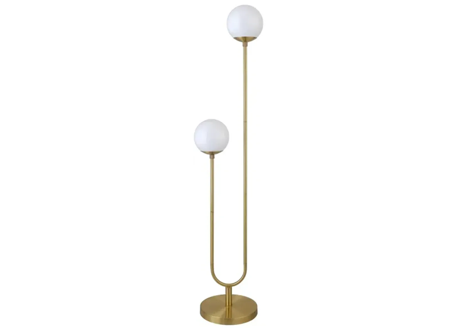 Tulsa Floor Lamp in Brass by Hudson & Canal