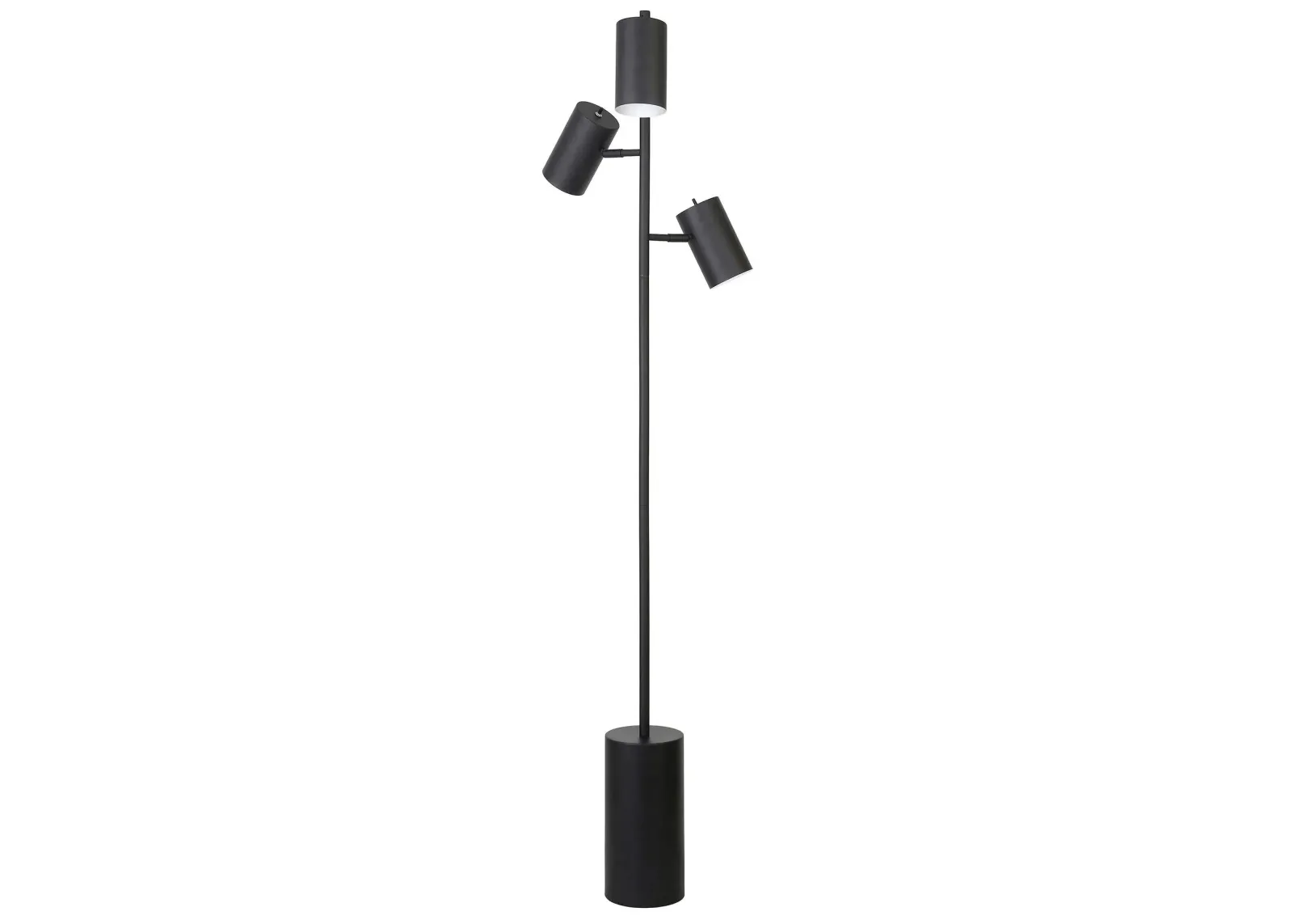 Bowen Floor Lamp in Blackened Bronze by Hudson & Canal