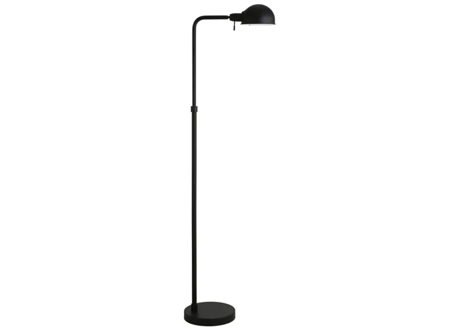 Paige Floor Lamp in Blackened Bronze by Hudson & Canal