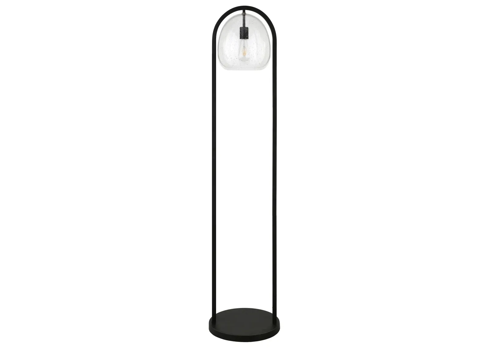 Graham Floor Lamp in Blackened Bronze by Hudson & Canal