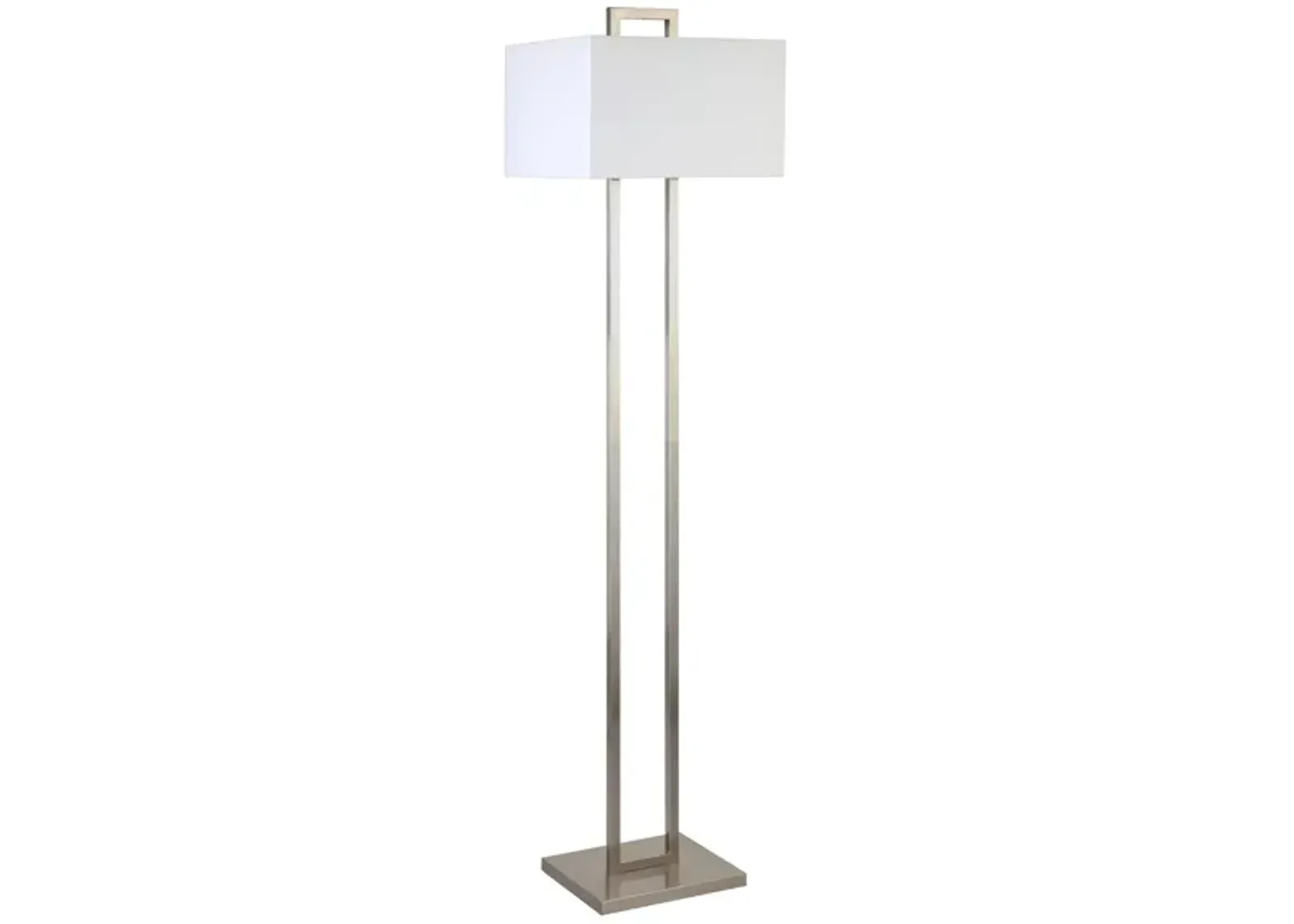 Bryson Floor Lamp in Brushed Nickel by Hudson & Canal