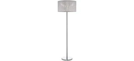 Willow Floor Lamp in Chrome by Anthony California