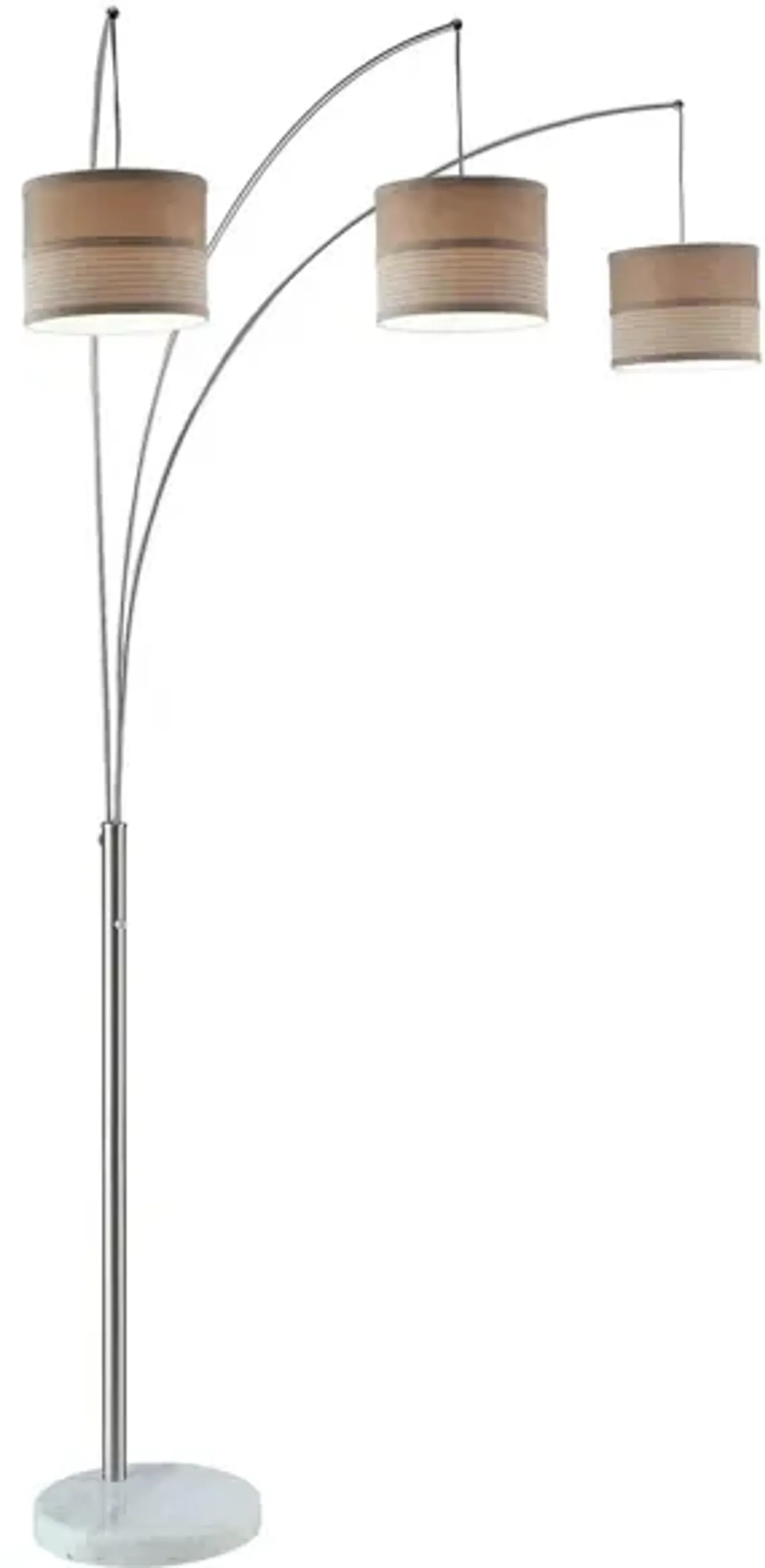 Aragog 3-Arm Arc Floor Lamp