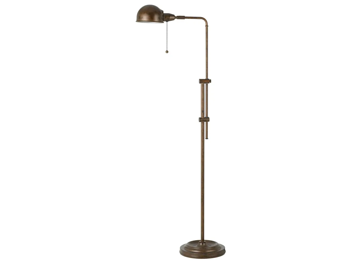 Croby Floor Lamp in Rust by Cal Lighting