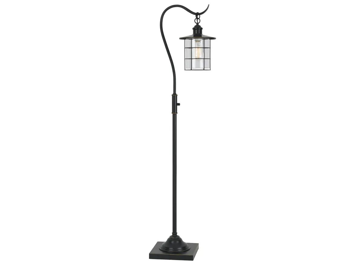 Silverton Arc Floor Lamp in Dark Bronze by Cal Lighting