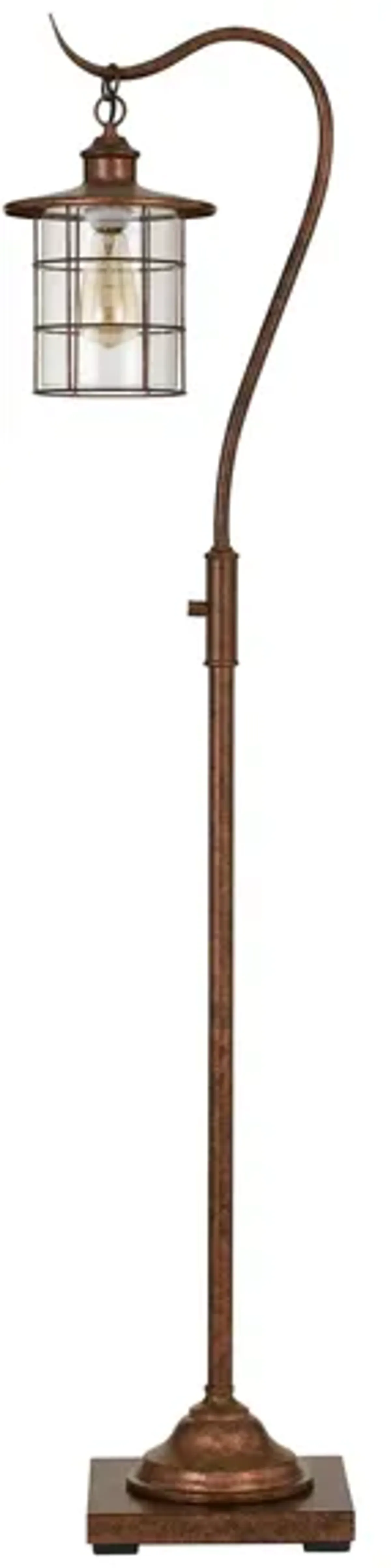 Silverton Arc Floor Lamp in Rust by Cal Lighting