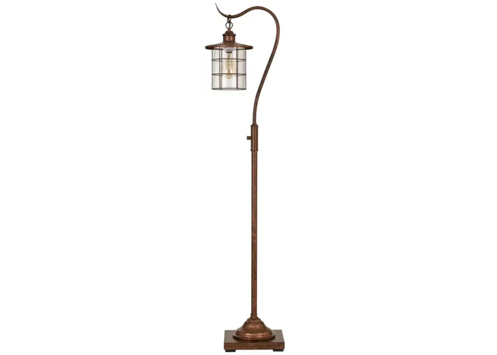 Silverton Arc Floor Lamp in Rust by Cal Lighting