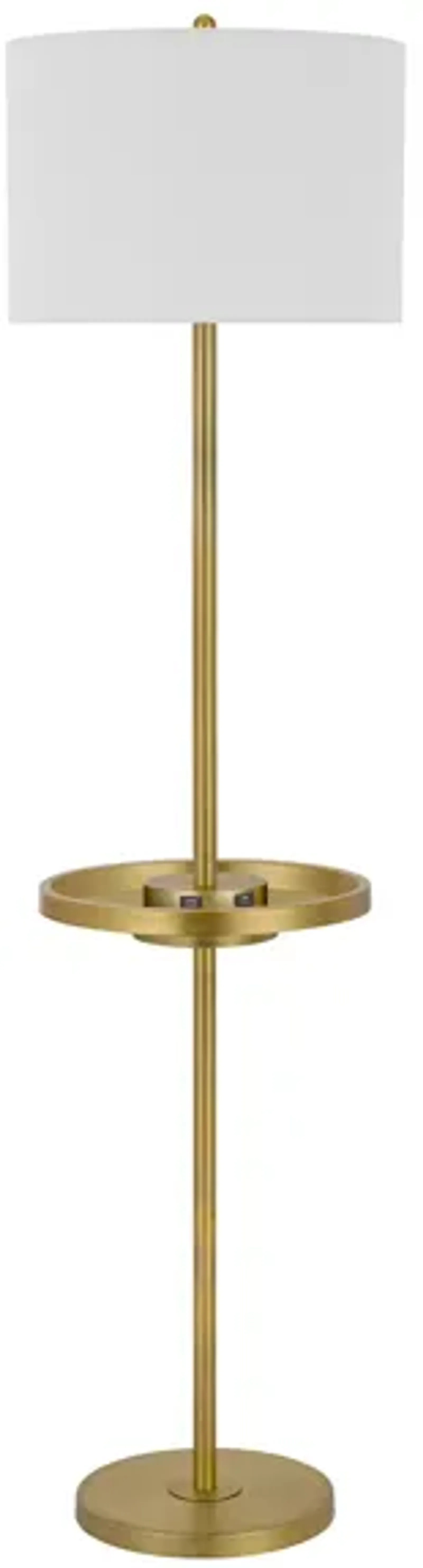 Crofton Floor Lamp with USB