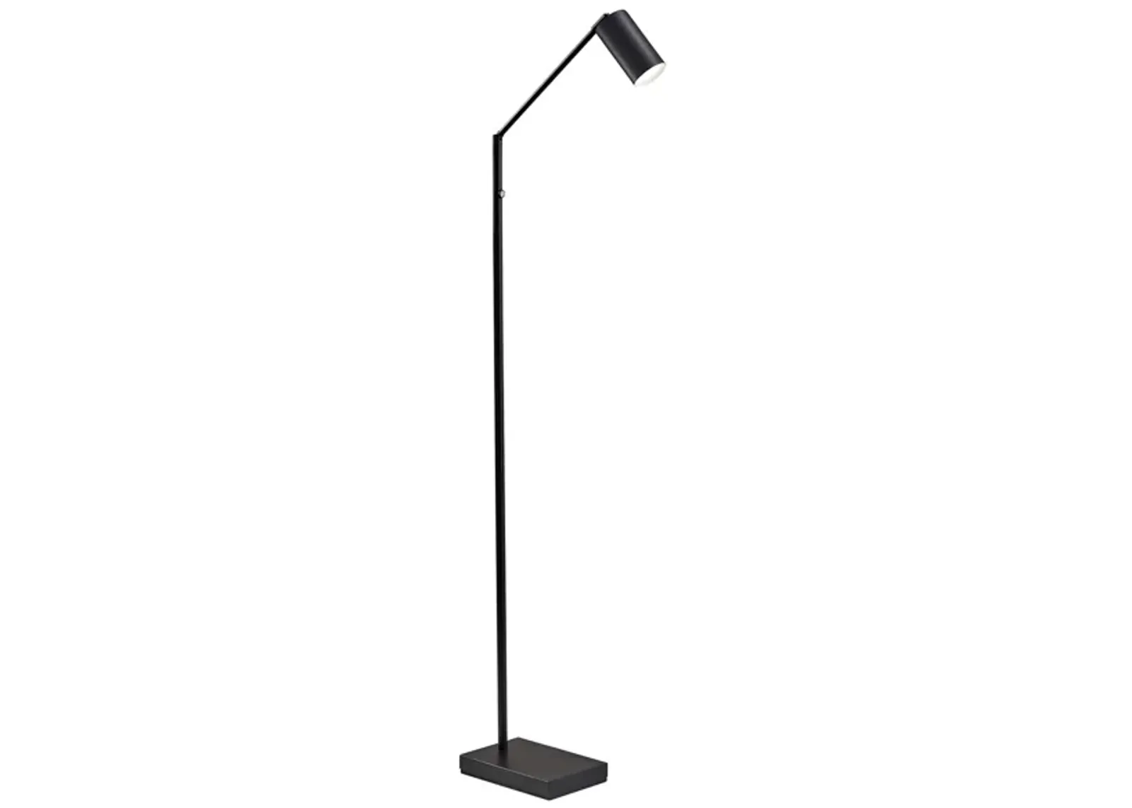 Colby LED Floor Lamp in Black by Adesso Inc