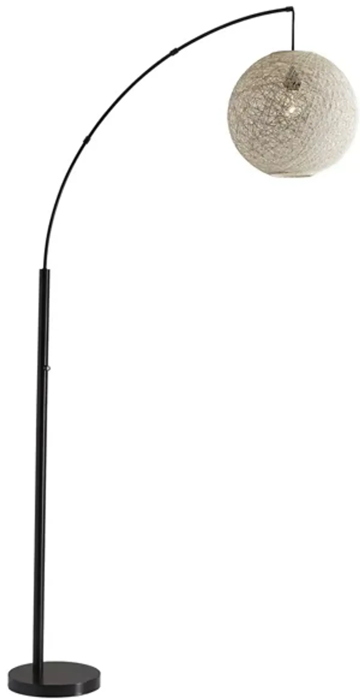 Havana Arc Lamp in Antiqued Brass by Adesso Inc