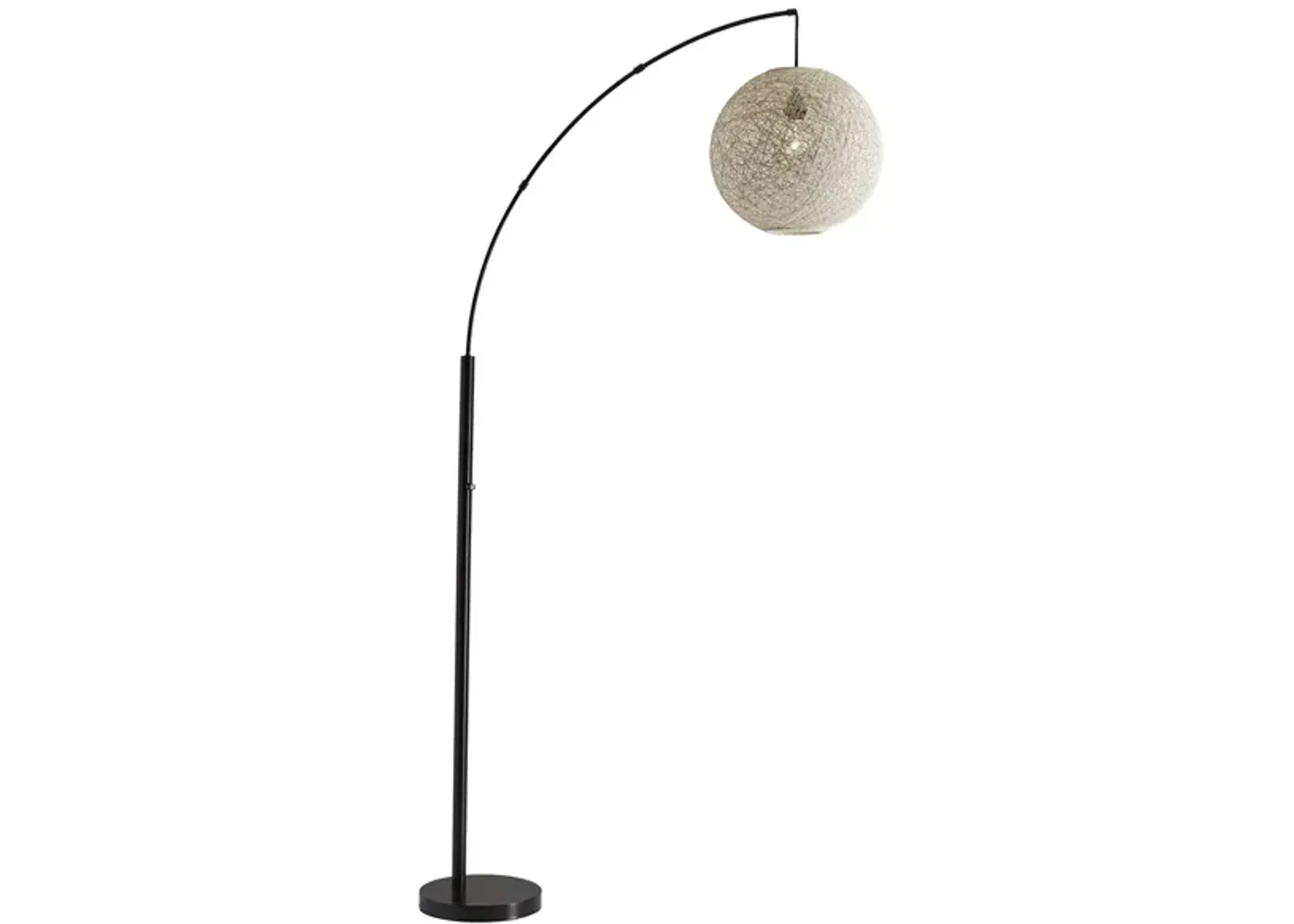 Havana Arc Lamp in Antiqued Brass by Adesso Inc