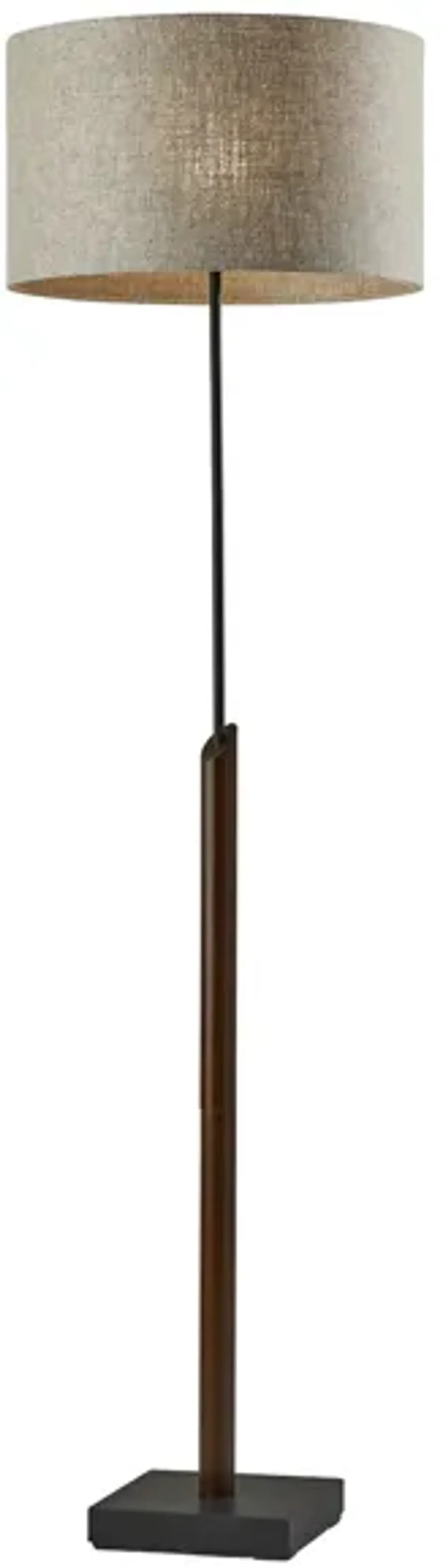 Ethan Floor Lamp in Black by Adesso Inc