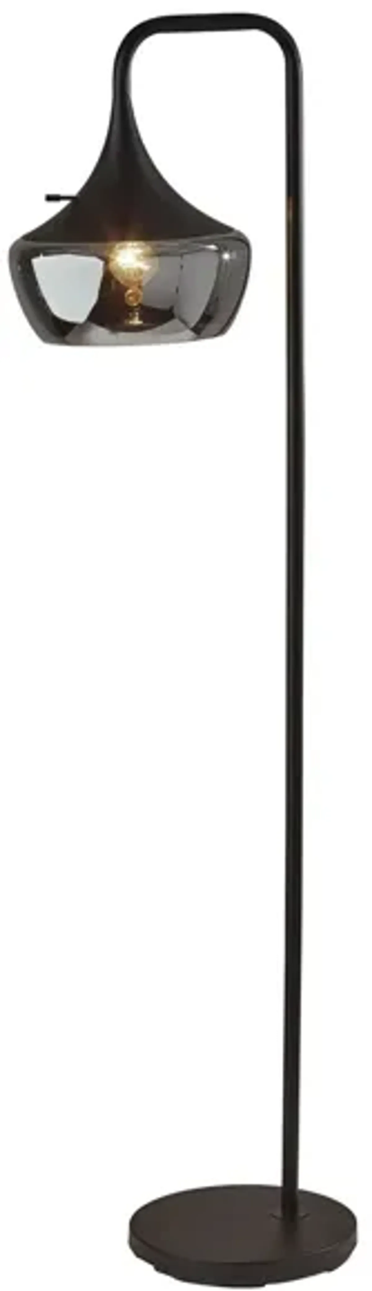 Eliza Floor Lamp in Black by Adesso Inc