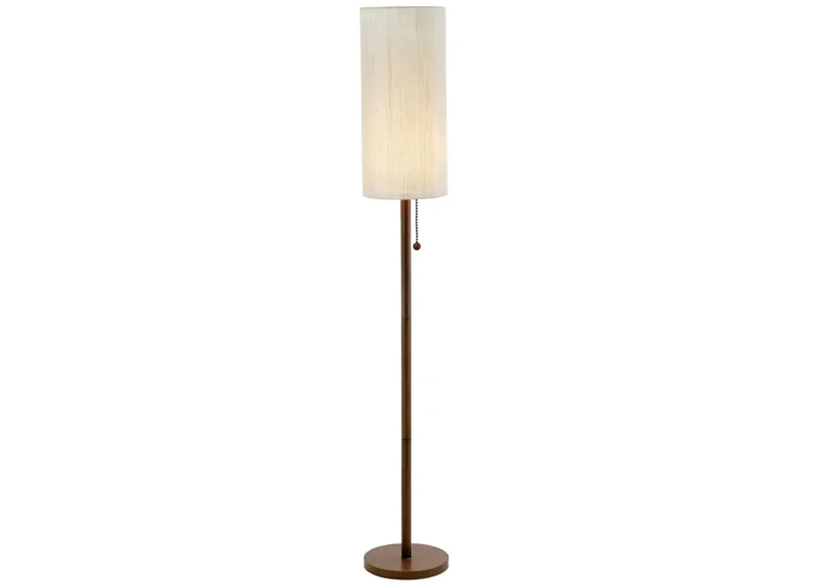 Hamptons Floor Lamp in Walnut by Adesso Inc