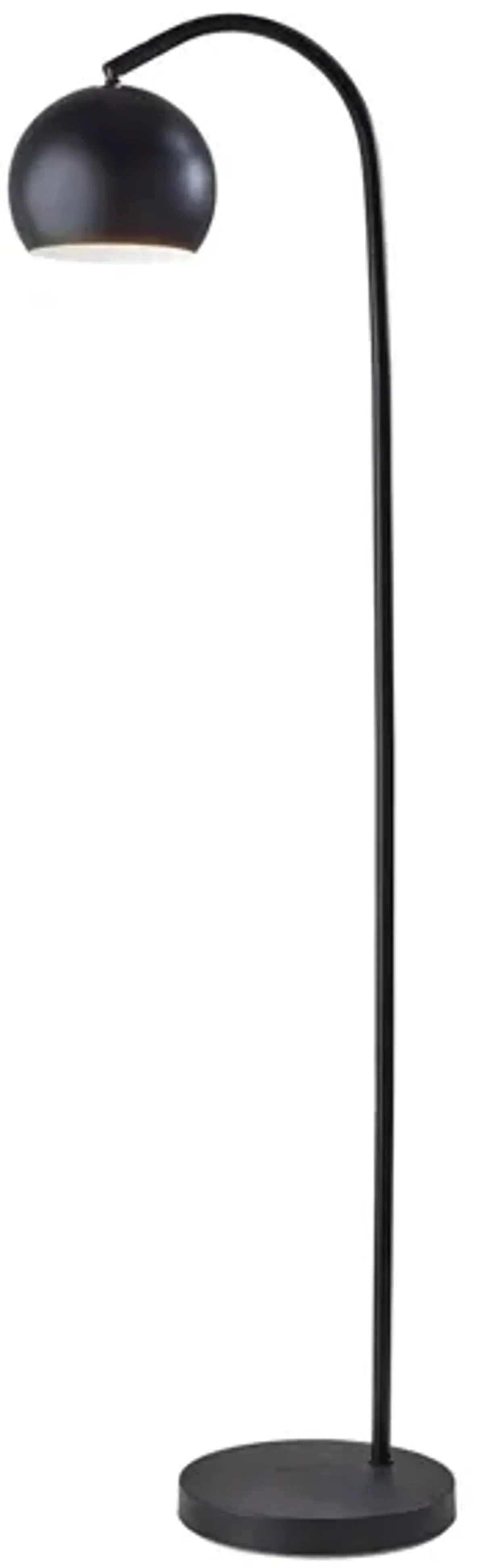 Emerson Floor Lamp in Black by Adesso Inc