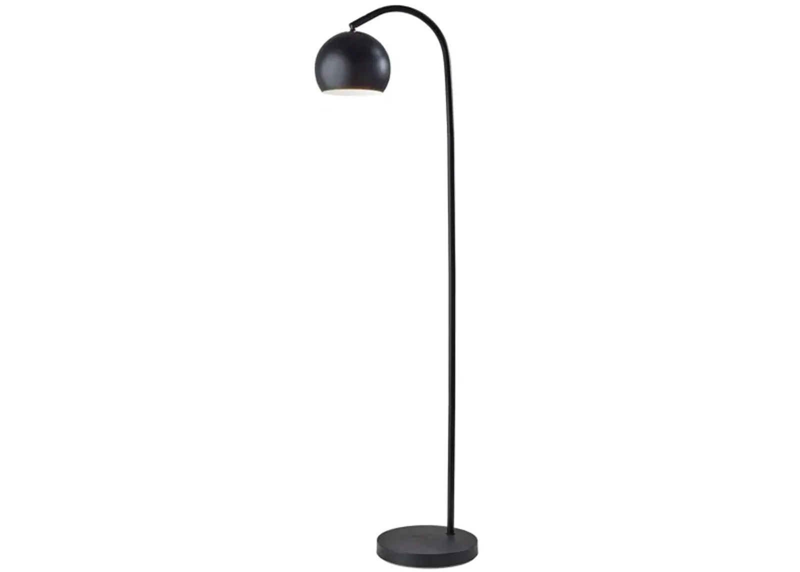 Emerson Floor Lamp in Black by Adesso Inc