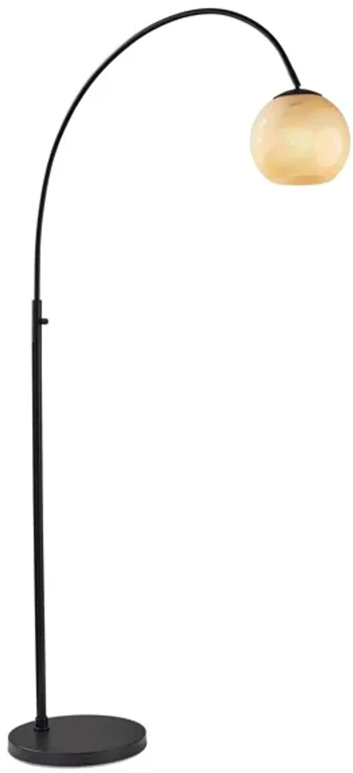 Nolan Arc Lamp in Black by Adesso Inc