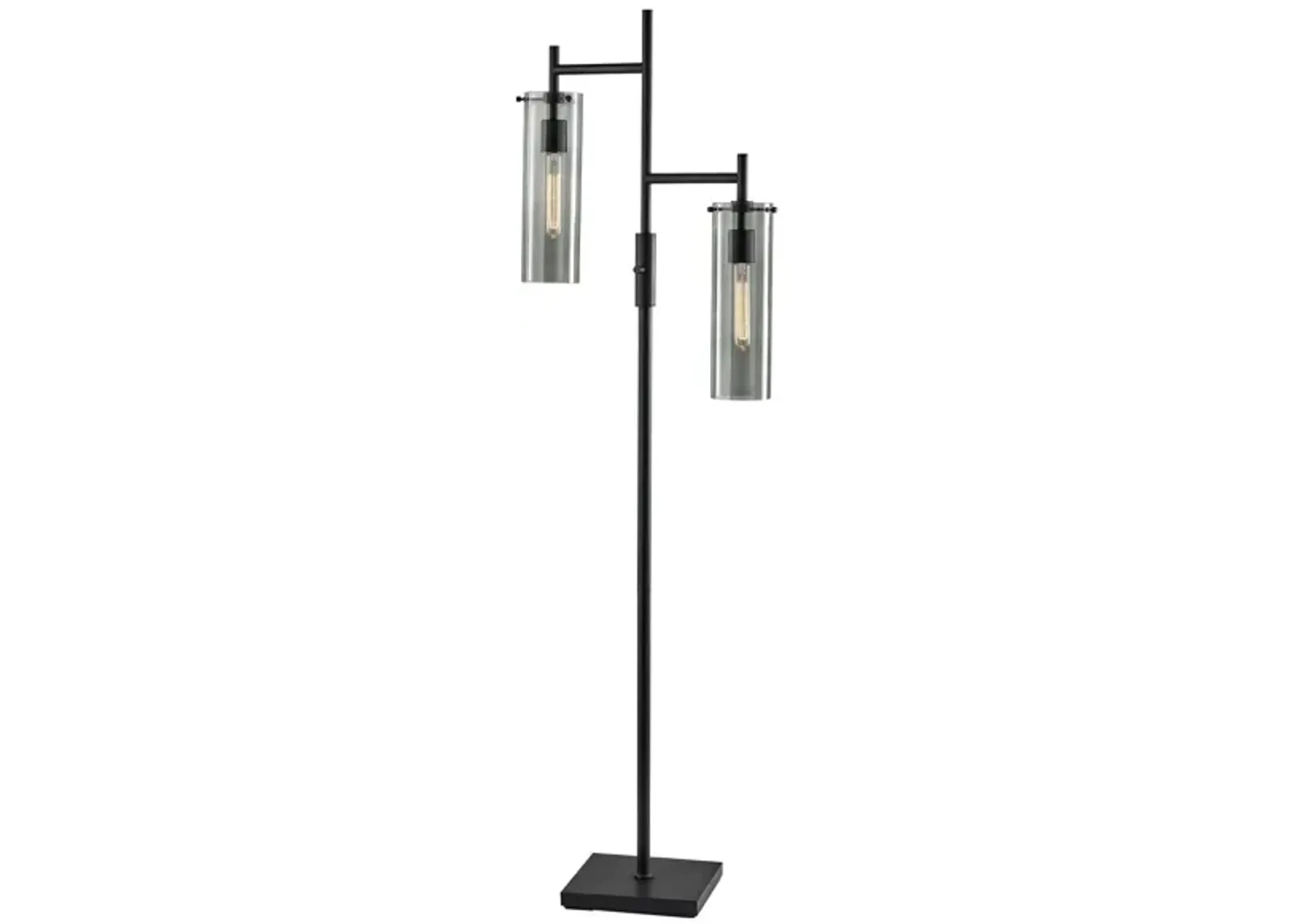 Dalton Floor Lamp in Black by Adesso Inc