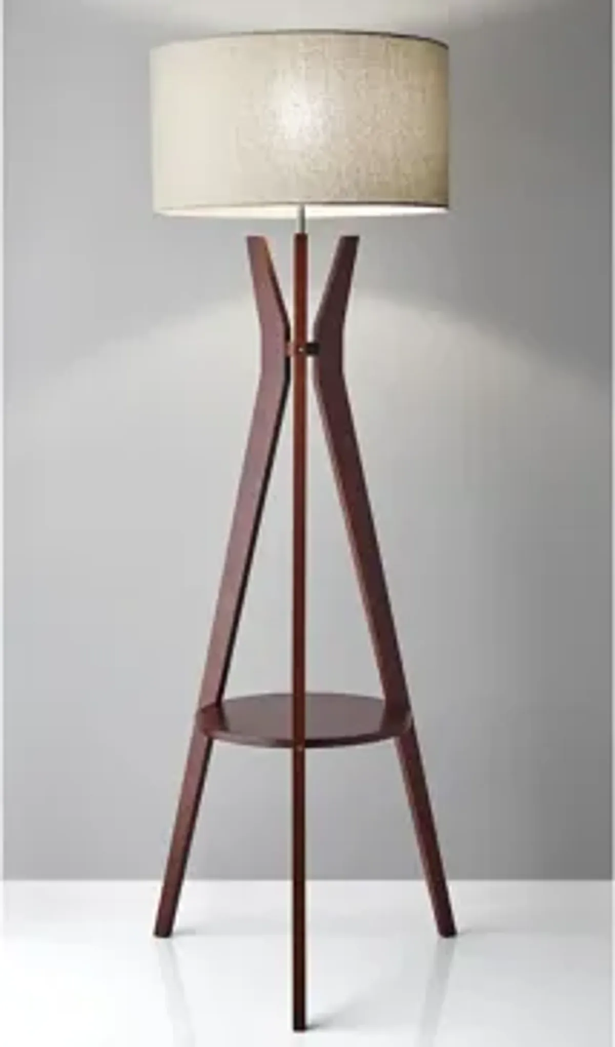 Bedford Floor Lamp w/ Shelf