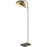 Paxton Floor Lamp in Antique Brass by Adesso Inc