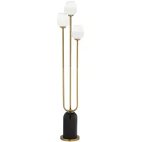 Grayson Floor Lamp in Black;Gold by Pacific Coast
