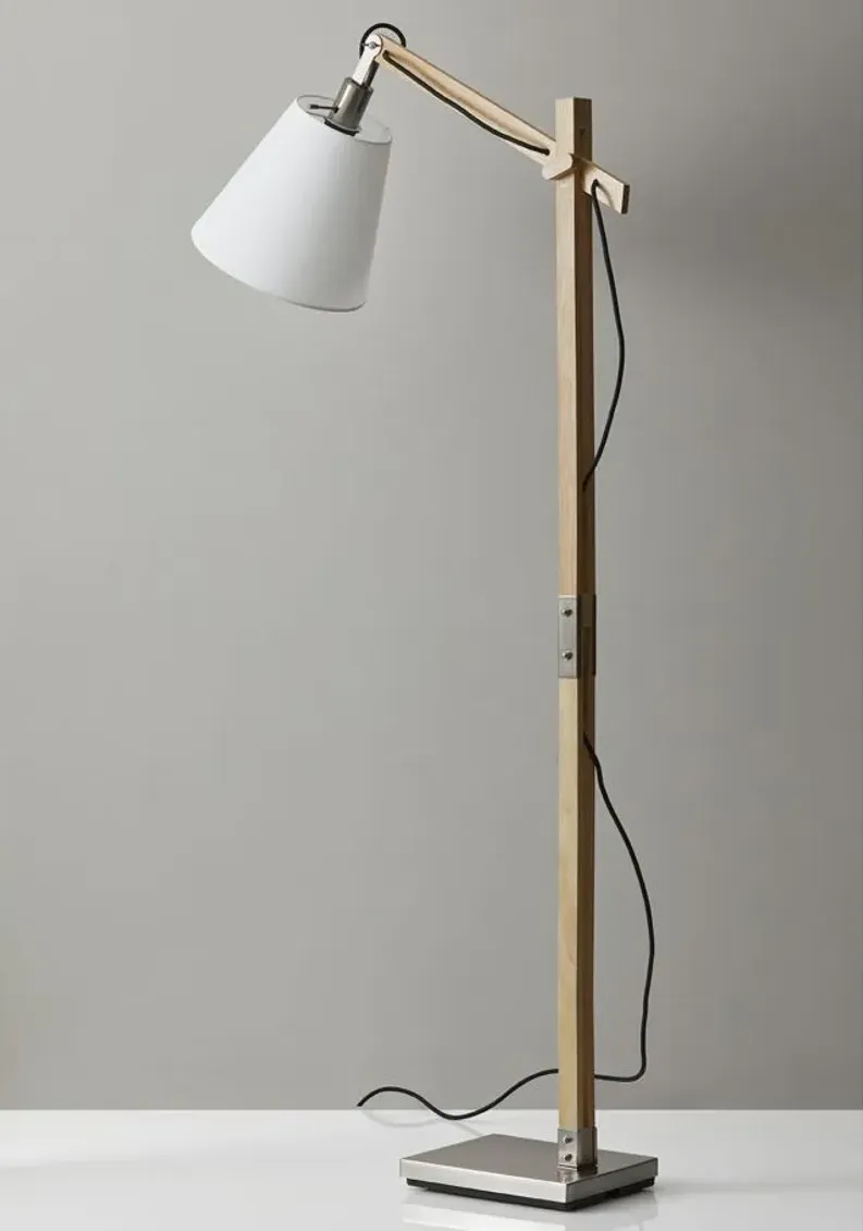 Walden Floor Lamp in Natural by Adesso Inc