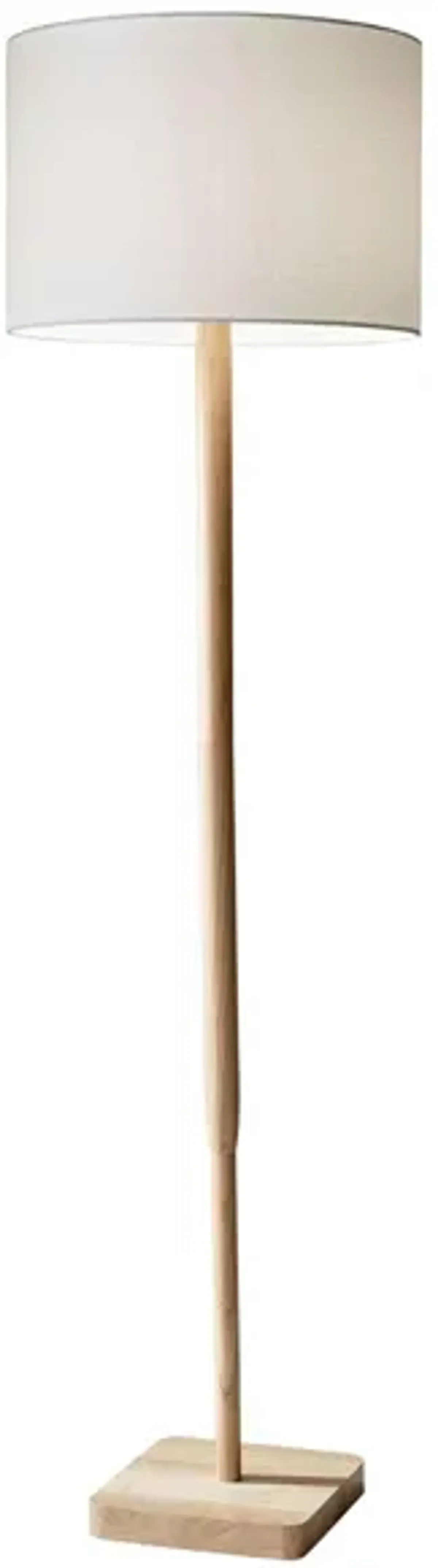 Ellis Floor Lamp in Natural by Adesso Inc