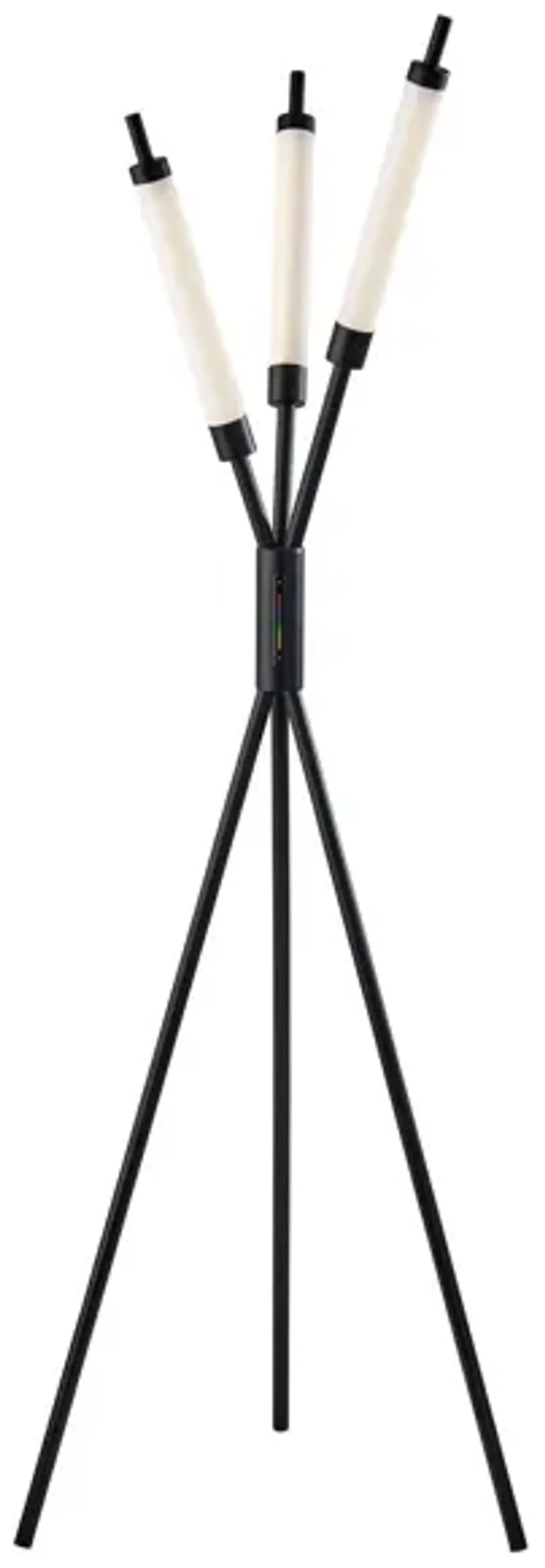 Collin Tripod Floor Lamp in Black by Adesso Inc