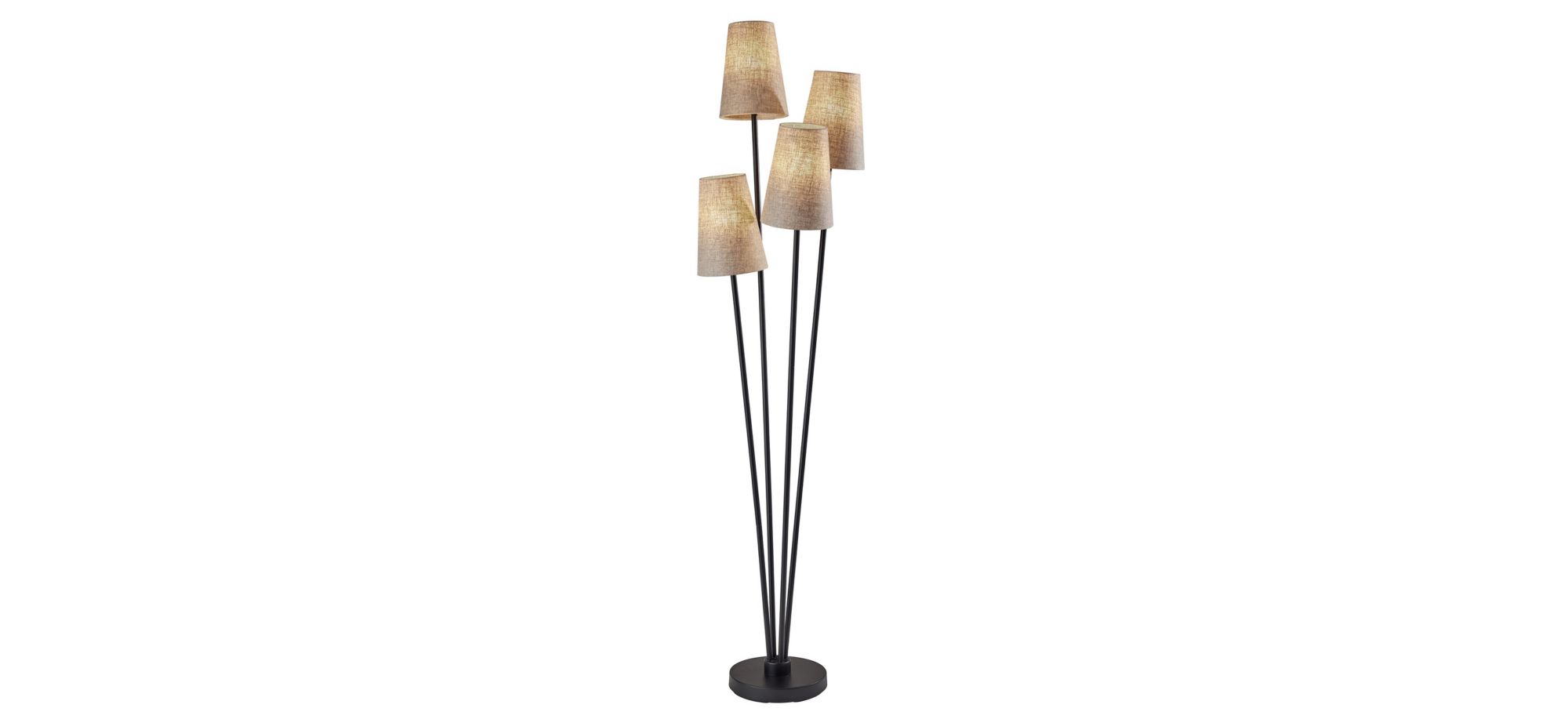 Wentworth Floor Lamp in Natural by Adesso Inc