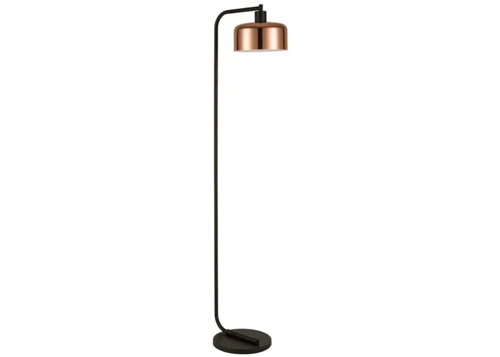 Bjoern Floor Lamp in Blackened Bronze by Hudson & Canal