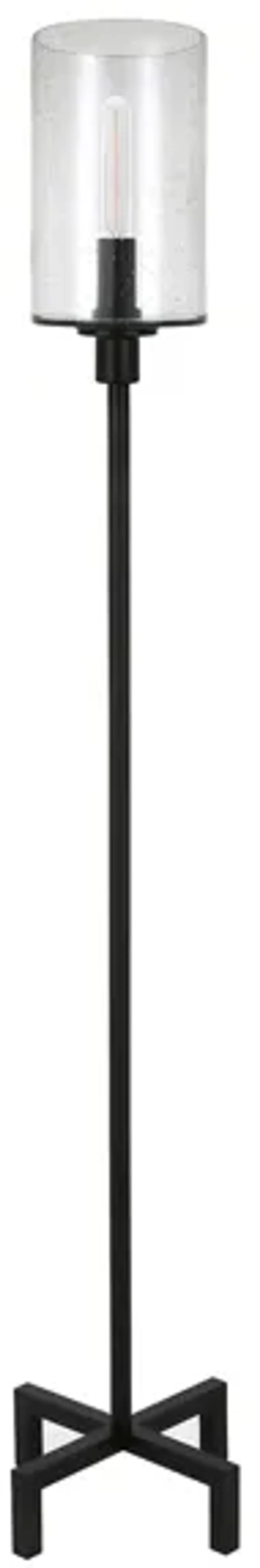 Sinta Floor Lamp in Blackened Bronze by Hudson & Canal