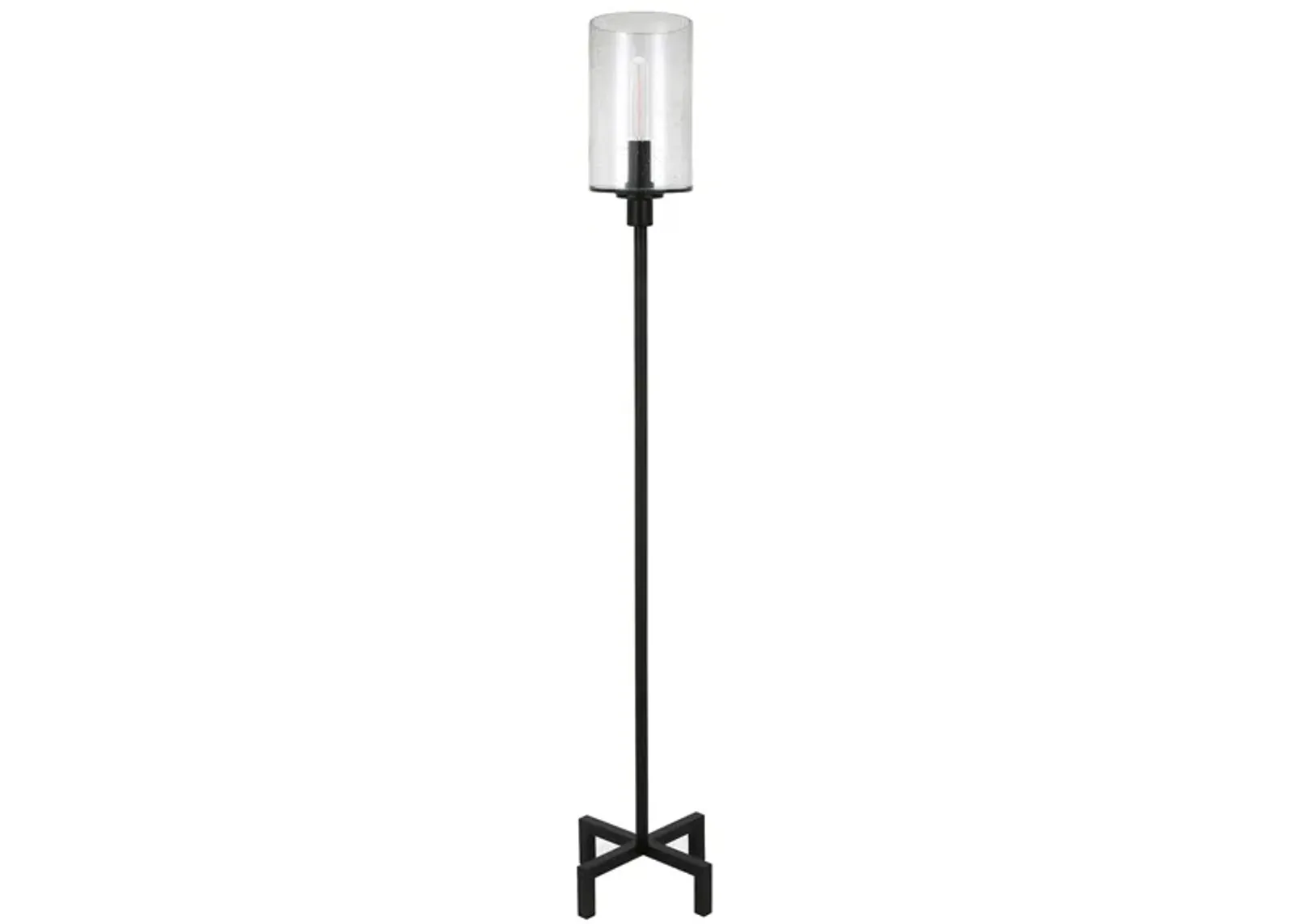 Sinta Floor Lamp in Blackened Bronze by Hudson & Canal