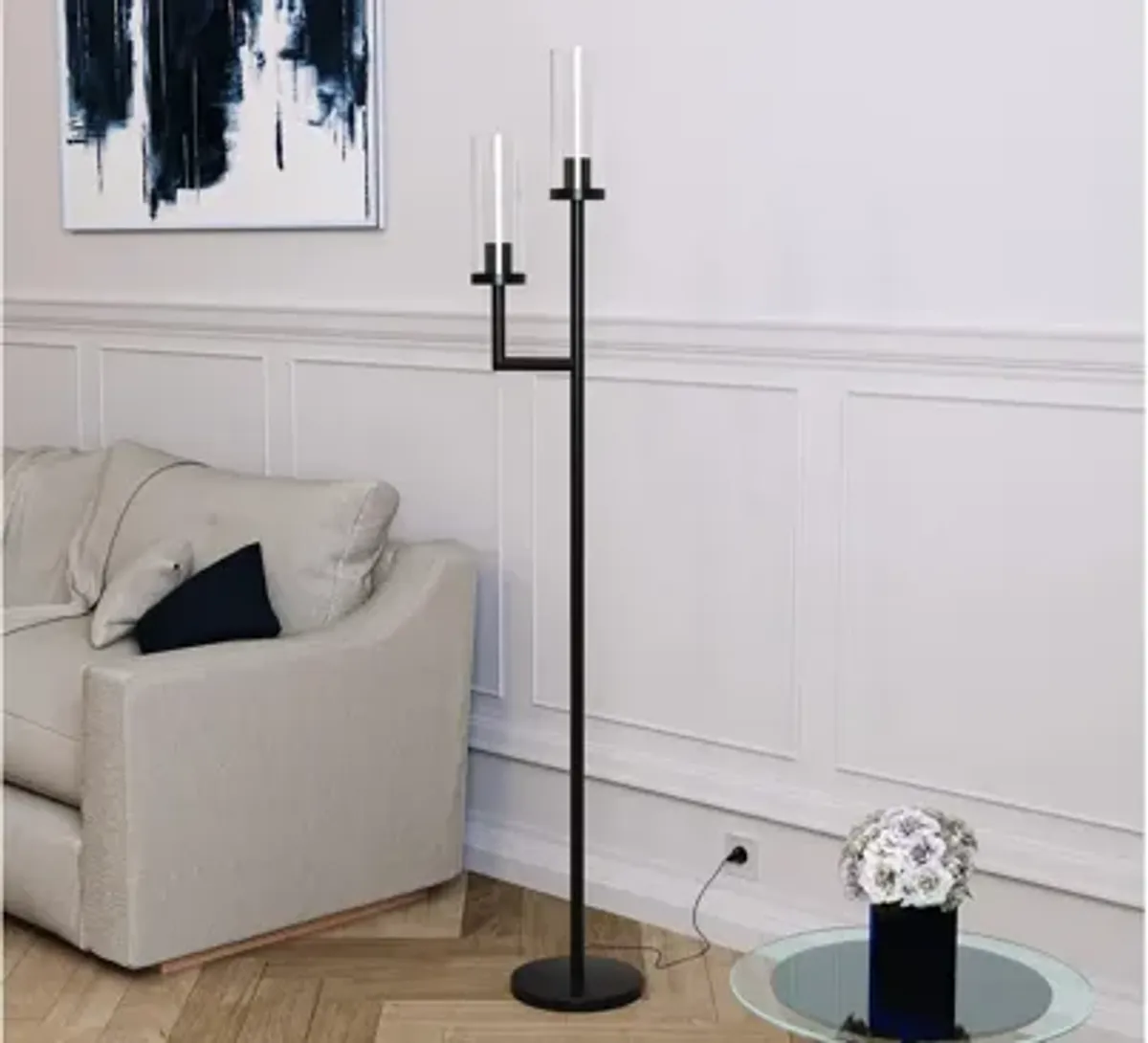 Amir Torchiere Floor Lamp