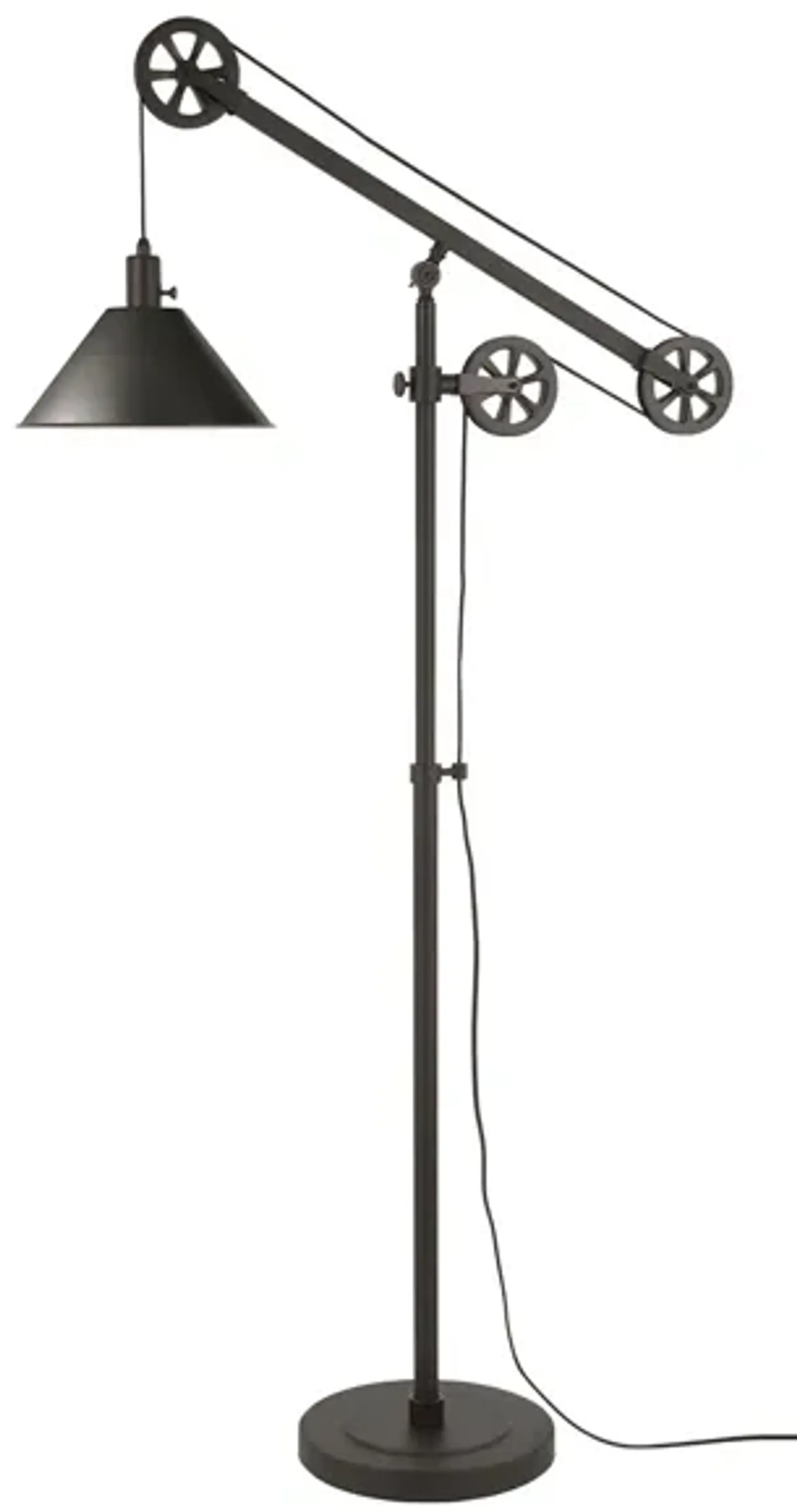 Costas Floor Lamp with Pulley System