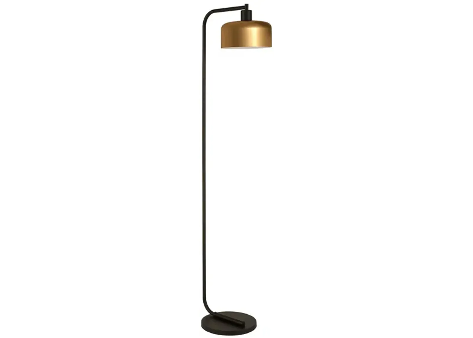 Bjoern Floor Lamp in Blackened Bronze by Hudson & Canal