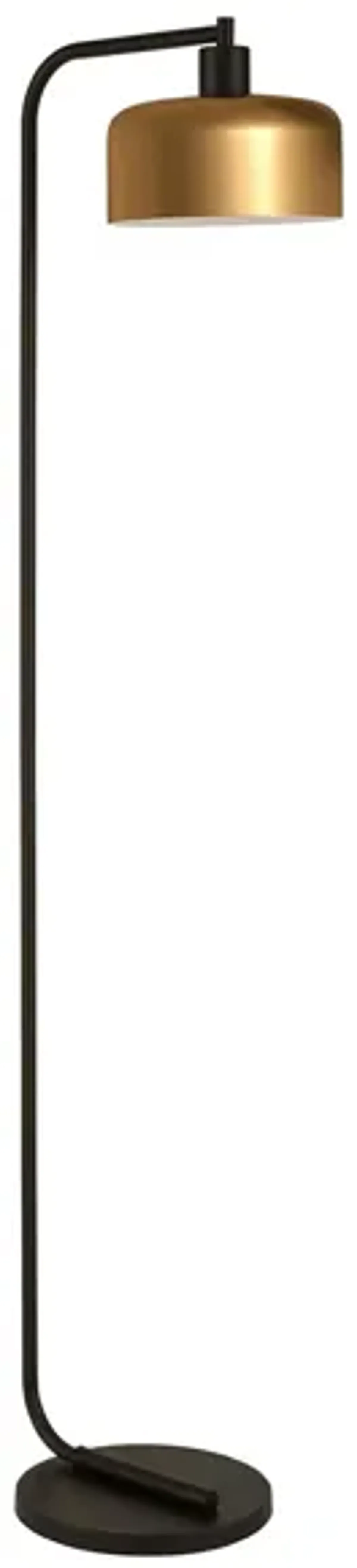 Bjoern Floor Lamp in Blackened Bronze by Hudson & Canal