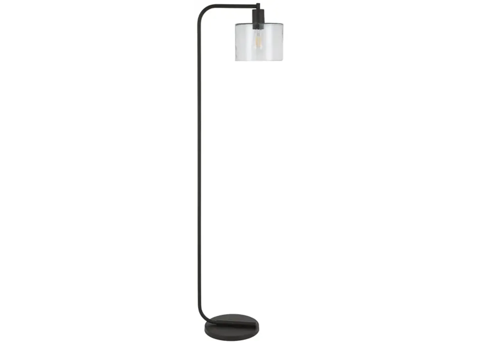 Bjoern Floor Lamp in Blackened Bronze by Hudson & Canal