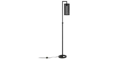 Moyna Floor Lamp in Blackened Bronze by Hudson & Canal