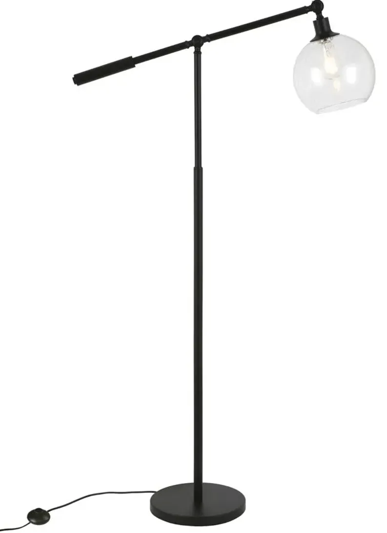 Huerta Floor Lamp in Blackened Bronze by Hudson & Canal