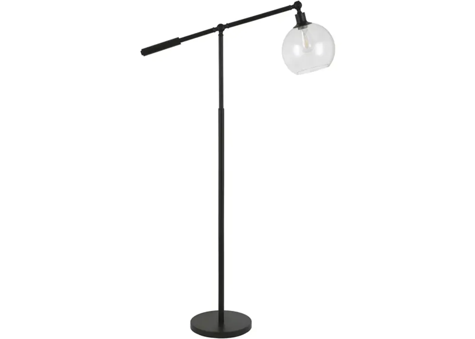 Huerta Floor Lamp in Blackened Bronze by Hudson & Canal