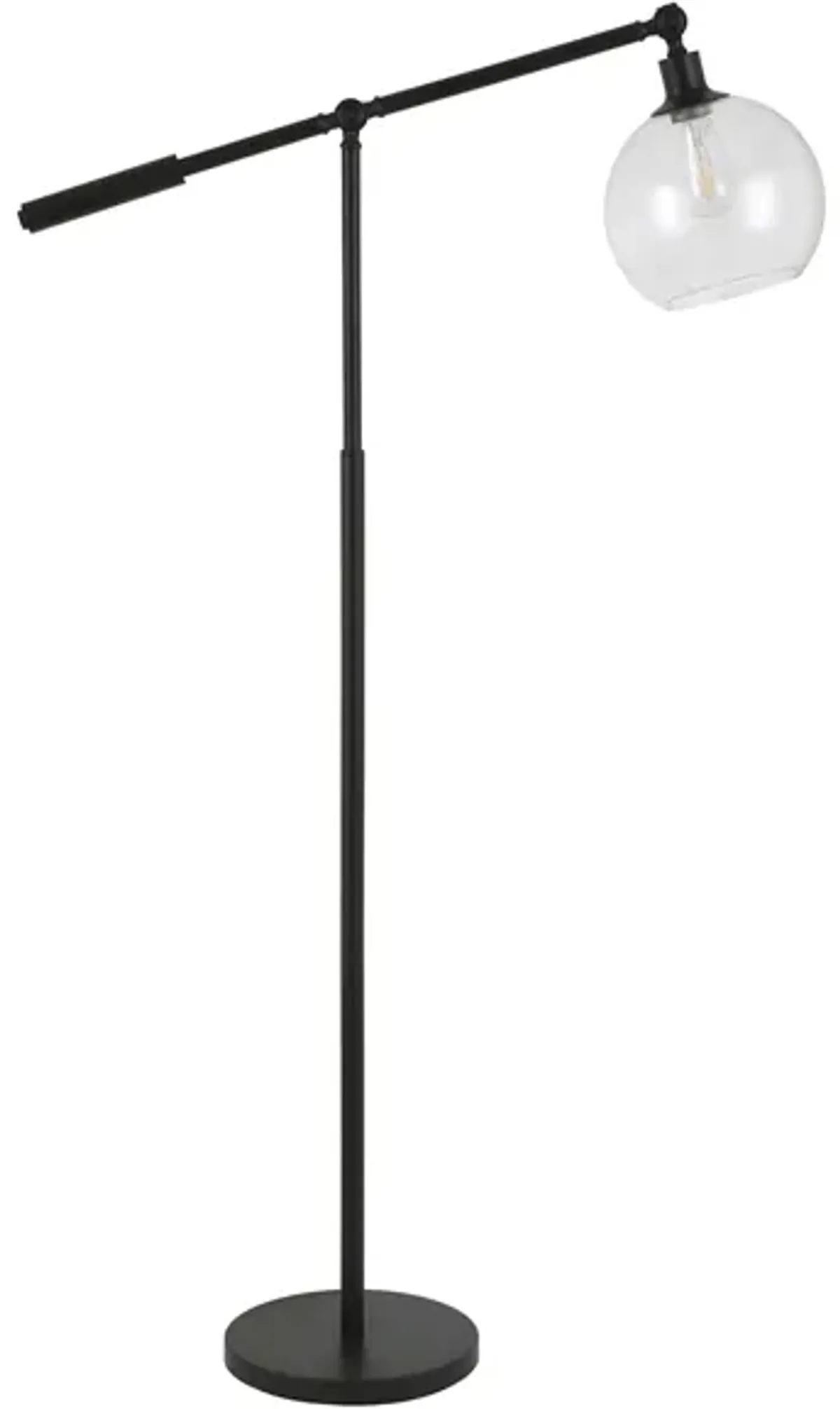 Huerta Floor Lamp in Blackened Bronze by Hudson & Canal