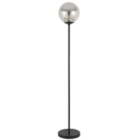 Bento Floor Lamp in Blackened Bronze by Hudson & Canal