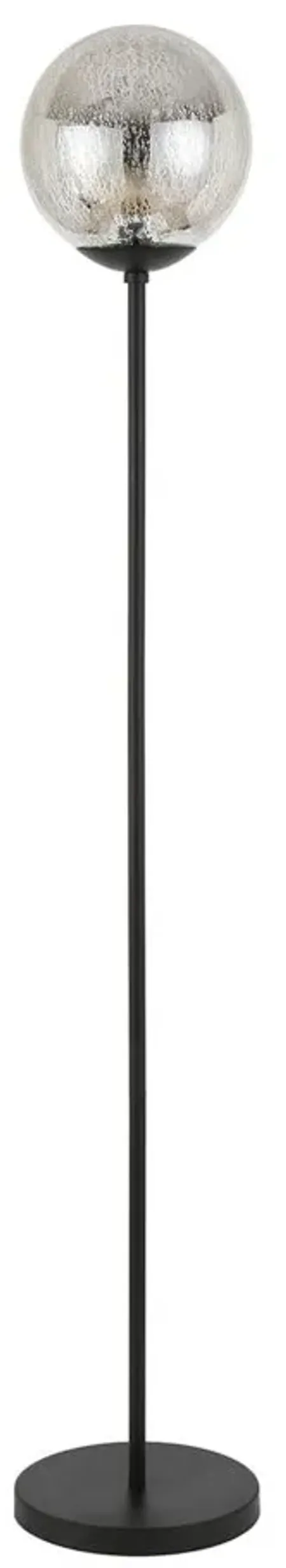Bento Floor Lamp in Blackened Bronze by Hudson & Canal