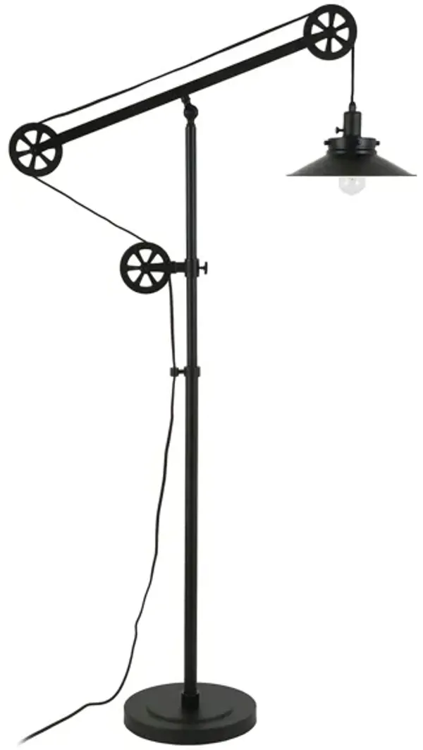 Costas Floor Lamp with Pulley System