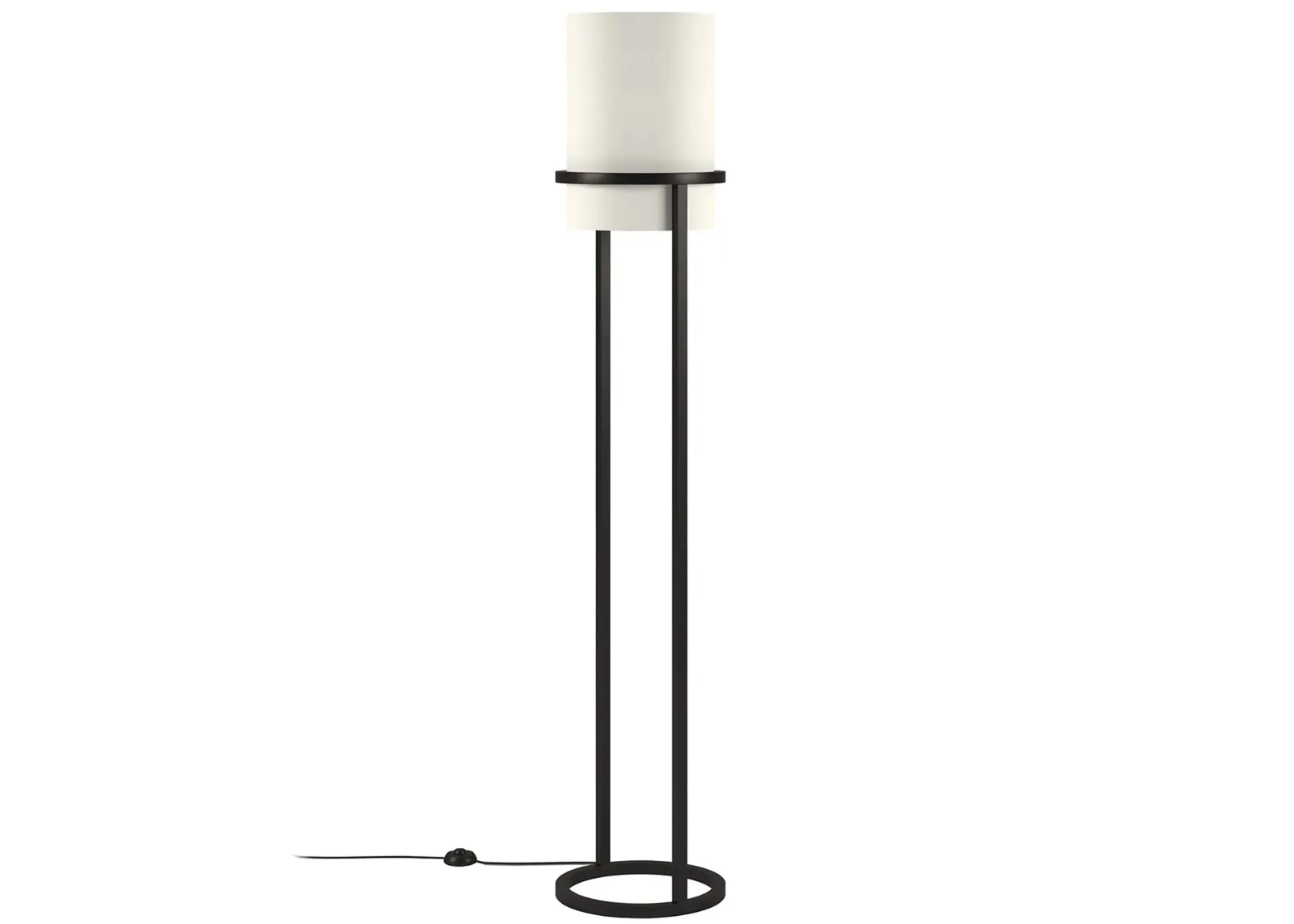 Nebo Floor Lamp in Blackened Bronze by Hudson & Canal